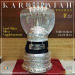 Silver Nagabharanam, Kreedam, Vibuthi pattai for Lord Shiva