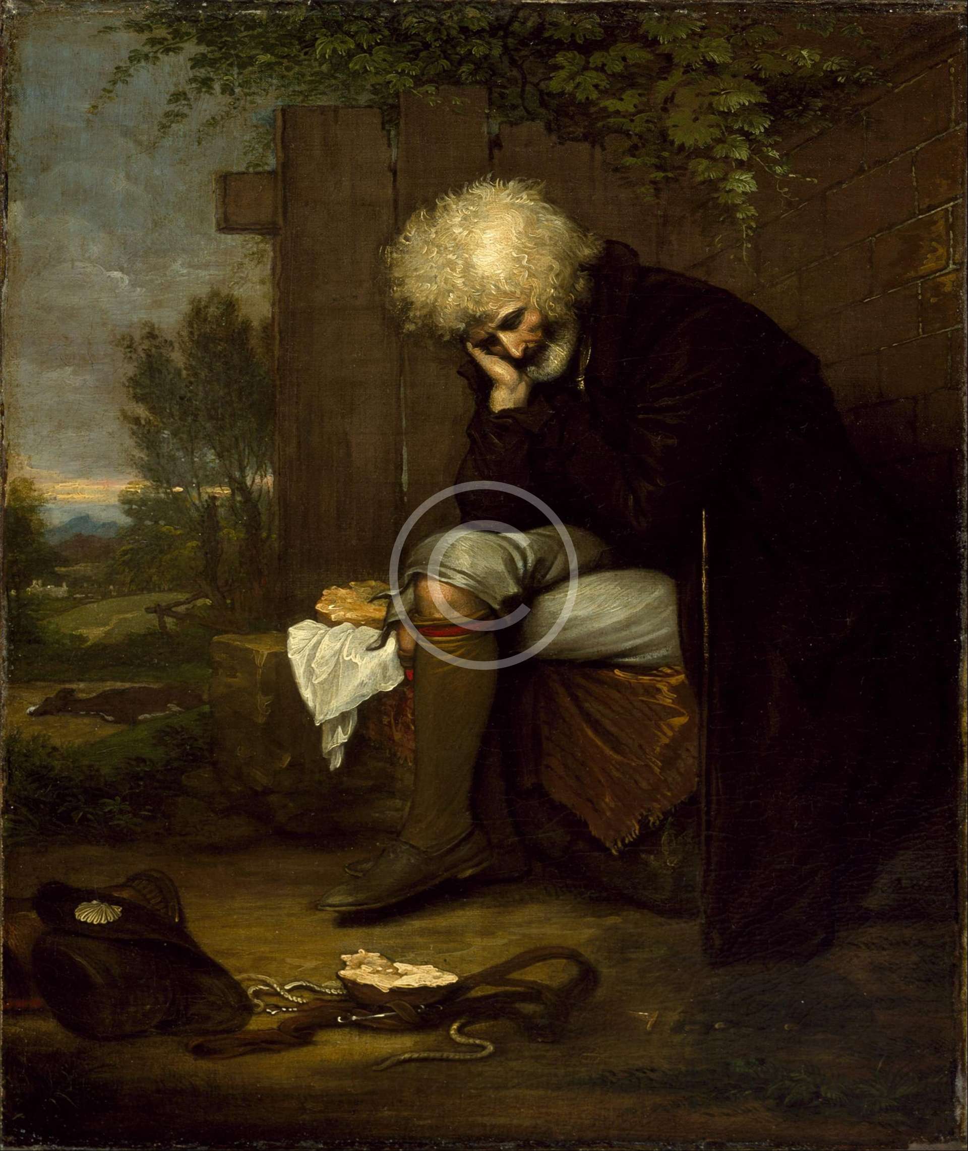 The Pilgrim Mourning His Dead Ass
