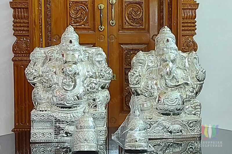 Silver Kavacham for Gnana Vinayagar Temple