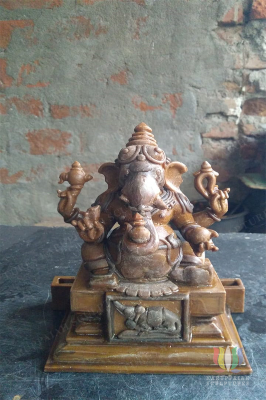 The wax model of Lord Ganesha – hand made