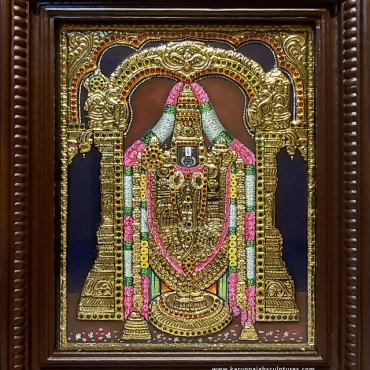 Tanjore Painting of Venkatachalapathi