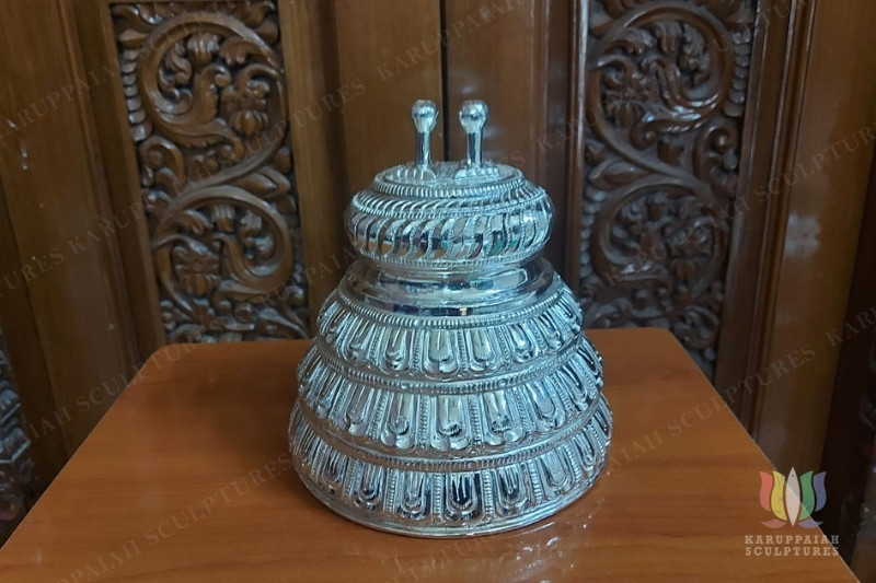 Srinivasa Perumal Silver Kavacham In Mangalapuram, Namakkal
