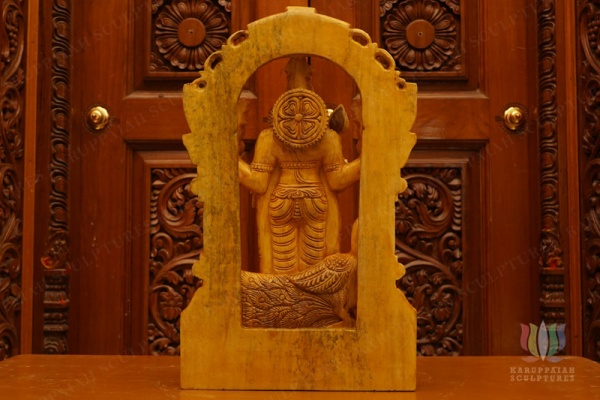 Wooden Murugan 16″