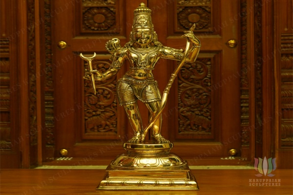 Ramdarbar Rama, Lakshman, Sita mata, Hanuman (Panchaloha Bronze)