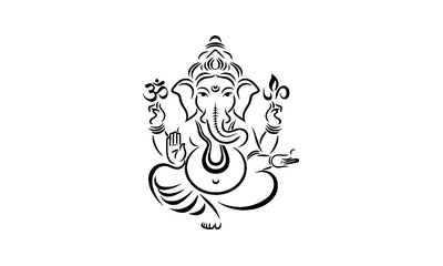 12-vinayagar-line-art