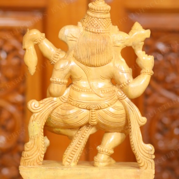 KSWG16 – Wooden Dancing Ganesh 12″ - Image 6
