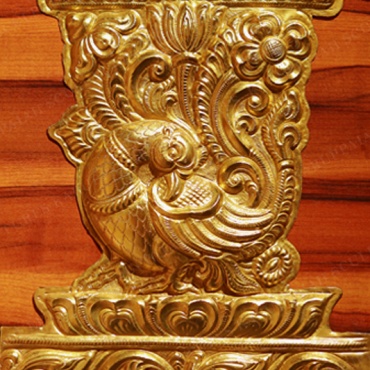 KSWPP39 – Peacock Brass wall panel 18″x12″ - Image 5