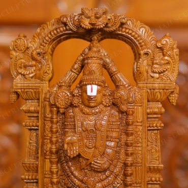 KSWV33 – Wooden VENKATACHALAPATHI 12″ - Image 6