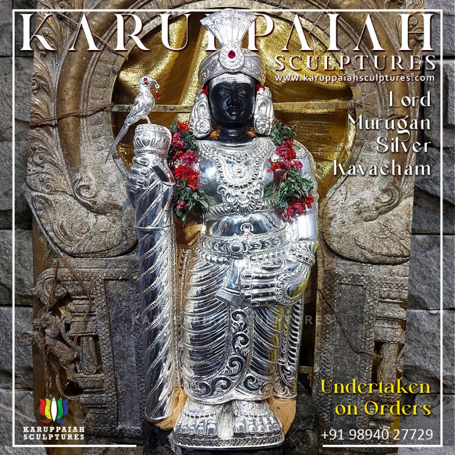Lord Murugan Silver Kavacham