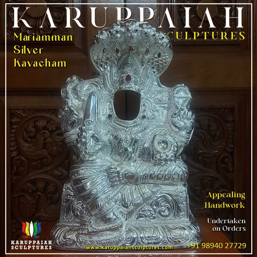 Mariamman Silver Kavacham
