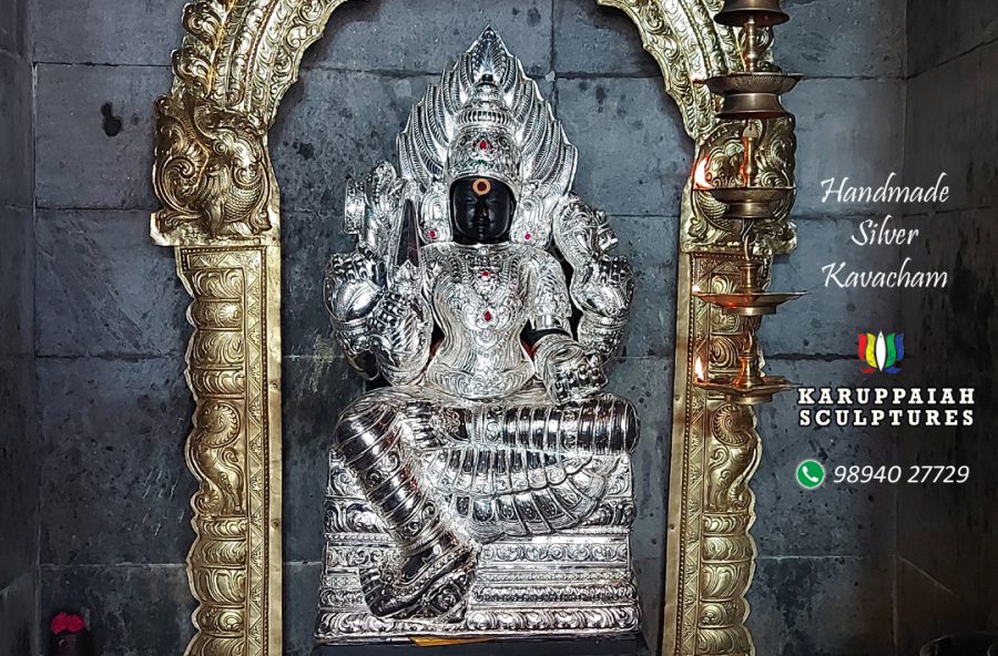 Mariamman Silver Kavacham