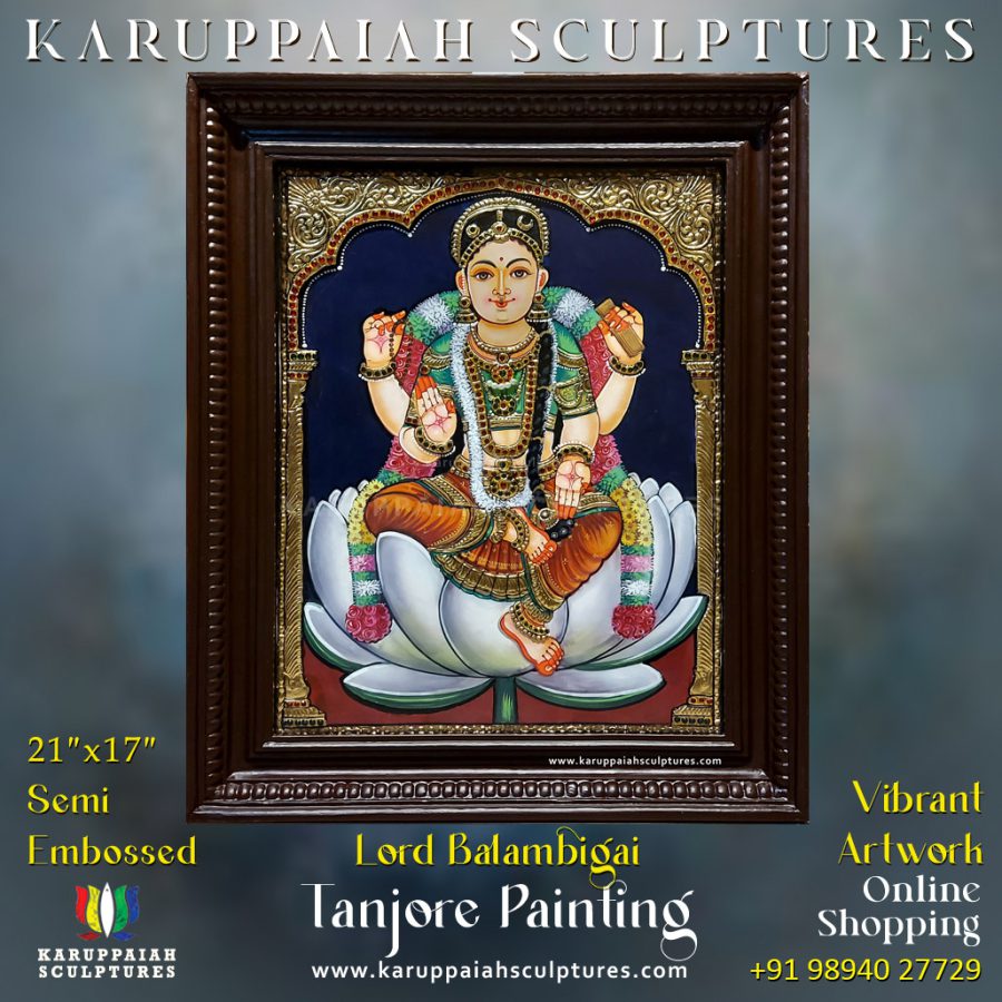 Tanjore Painting of Balambigai